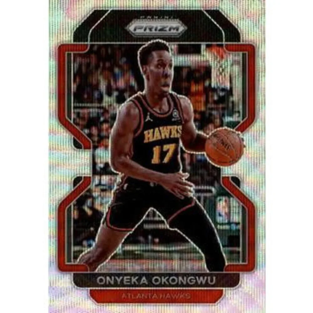 2021-22 Panini Silver Prizm Onyeka Okongwu 75 Atlanta Hawks